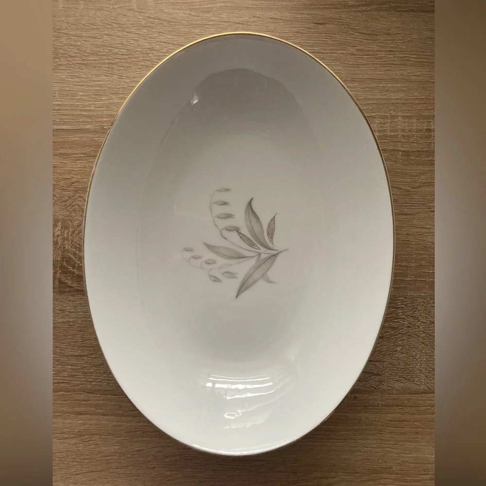 Kaysons Golden Rhapsody Oval Serving Dish - Picture 6 of 7